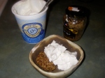 Grainy mustard and Greek-style yogurt