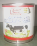 A 14-oz can of sweetened condensed milk